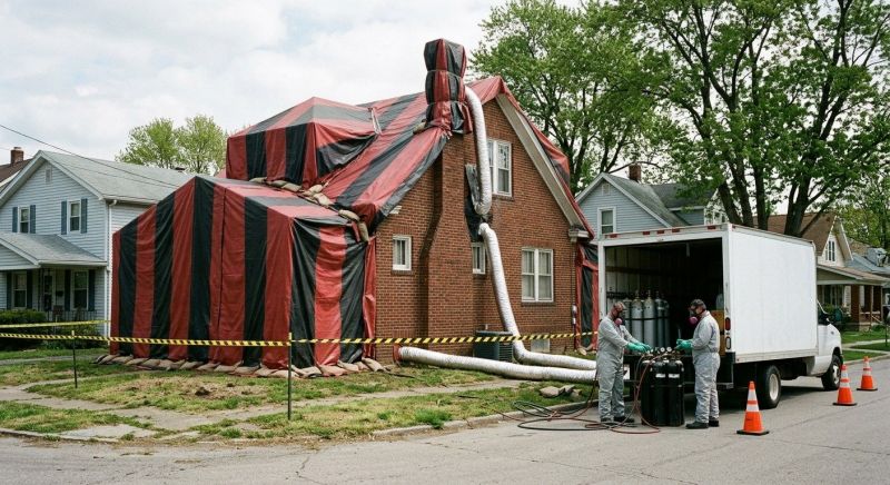 Termite Tenting in Naperville, IL