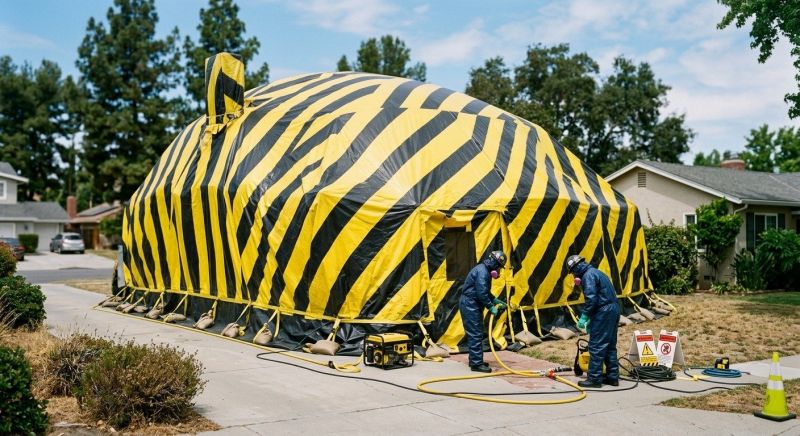 Tent Fumigation in Katy, TX